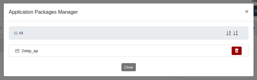 Application Package Manager