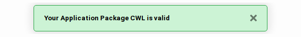Validation Successful